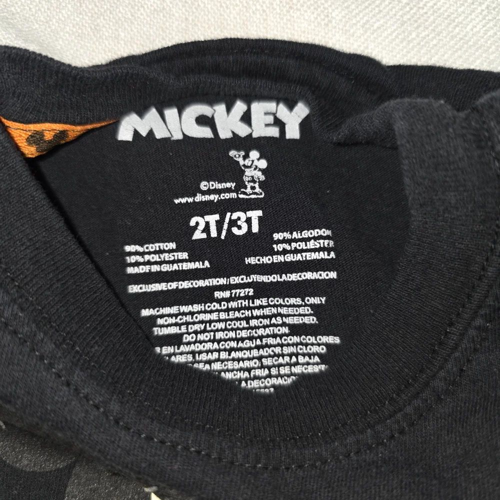 * Mickey‎ Mouse Pajama, Tee, Lucky Shorts Cat & Jack Long Sleeve Bundle